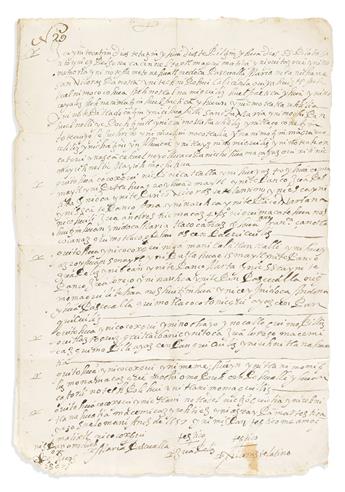 Pascualla, Maria (d. circa 1657) Last Will & Testament of a Nahuas Woman.